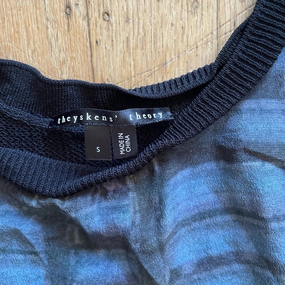 Theysken’s Theory Kame D Yashet watercolor sleeveless top - Picture 2 of 5